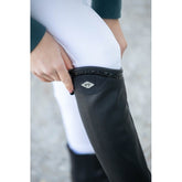 Penelope Softy Half Chaps - Black